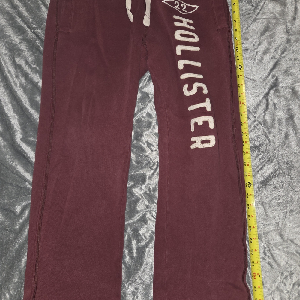 Vintage Hollister Mens Maroon Sweatpants
